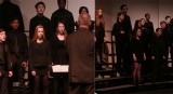 North’s Mixed Choir #2 class sings "Nelly Bly," an early American Stephen Foster tune. They also performed "I Loved You" by Jay Rouse for the judges.